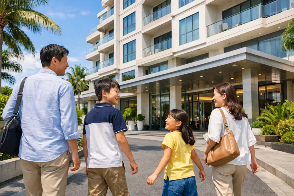 シラチャ　家族移住